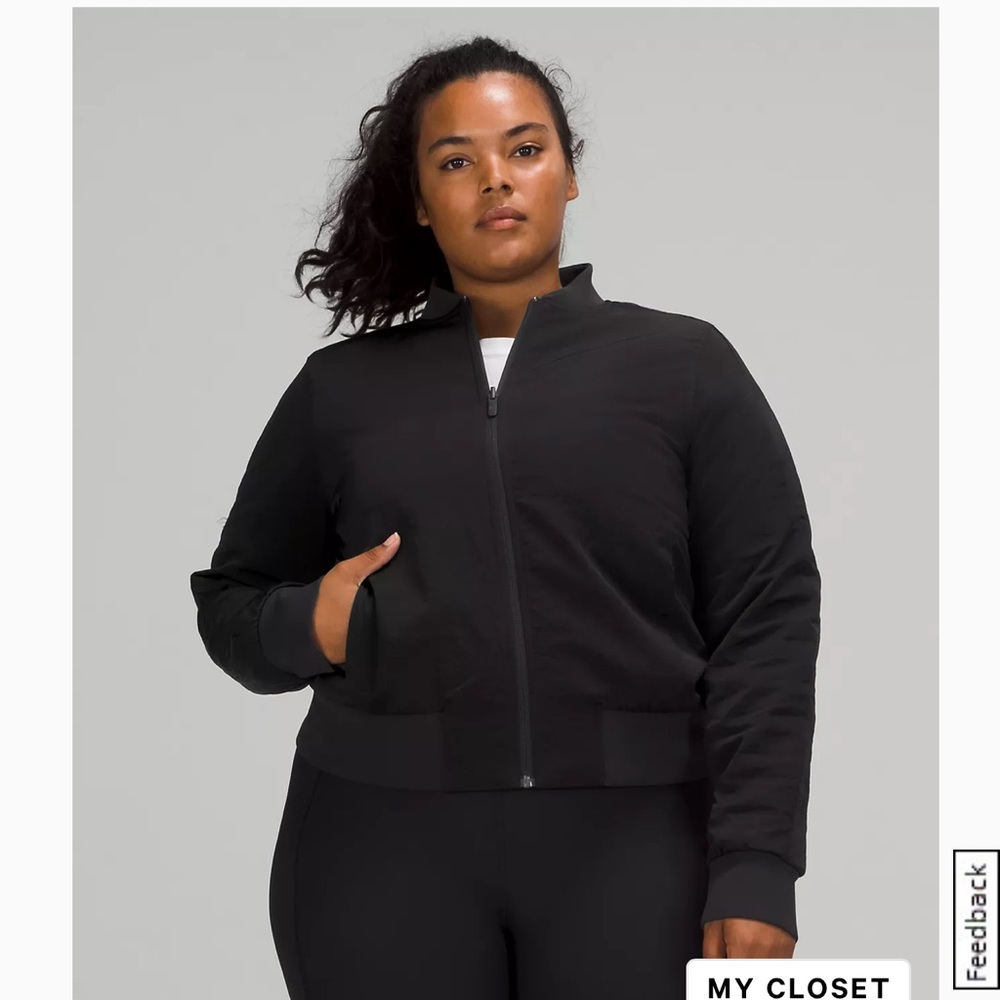 Lululemon Reversible Non Stop Bomber Jacket